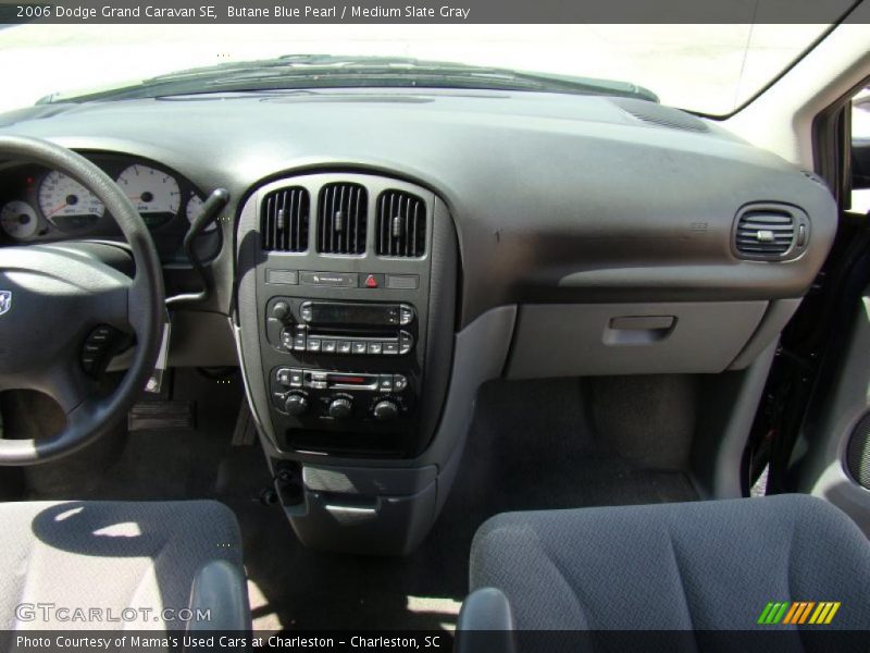 Butane Blue Pearl / Medium Slate Gray 2006 Dodge Grand Caravan SE