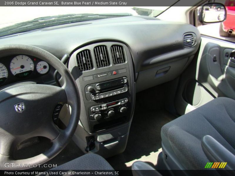 Butane Blue Pearl / Medium Slate Gray 2006 Dodge Grand Caravan SE