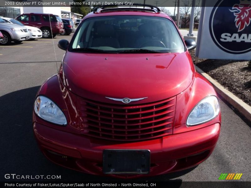 Inferno Red Pearl / Dark Slate Gray 2003 Chrysler PT Cruiser Limited