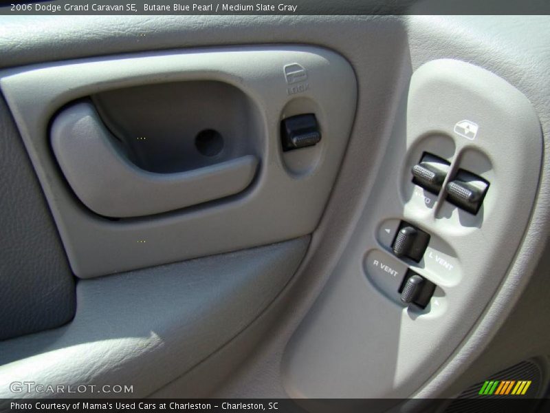 Butane Blue Pearl / Medium Slate Gray 2006 Dodge Grand Caravan SE