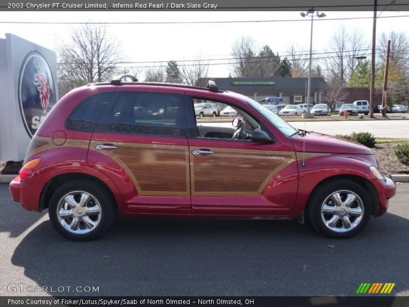 Inferno Red Pearl / Dark Slate Gray 2003 Chrysler PT Cruiser Limited