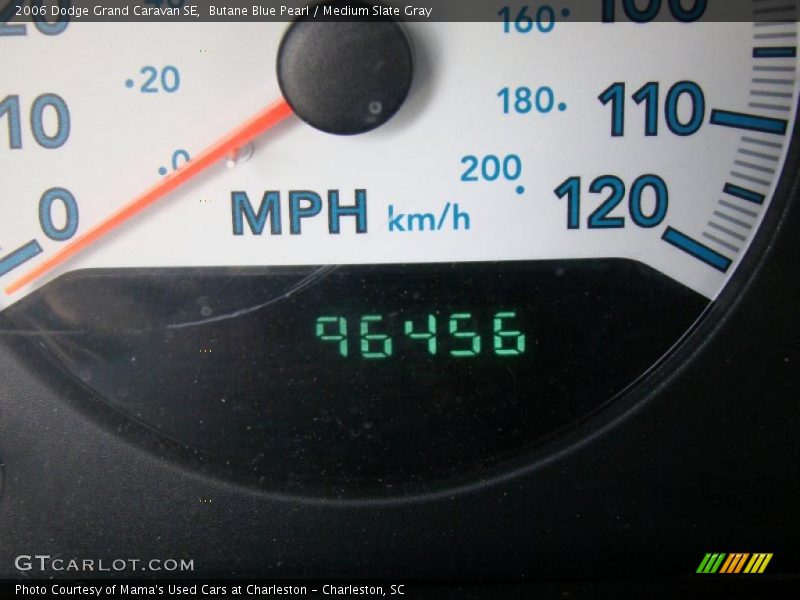 Butane Blue Pearl / Medium Slate Gray 2006 Dodge Grand Caravan SE