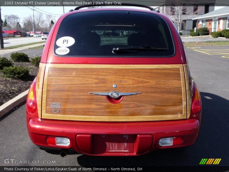 Inferno Red Pearl / Dark Slate Gray 2003 Chrysler PT Cruiser Limited