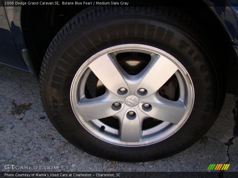 Butane Blue Pearl / Medium Slate Gray 2006 Dodge Grand Caravan SE