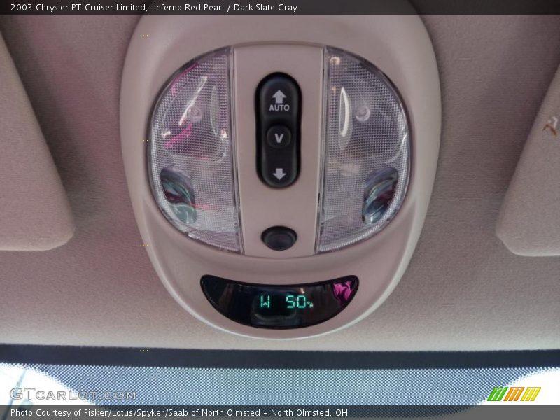 Inferno Red Pearl / Dark Slate Gray 2003 Chrysler PT Cruiser Limited