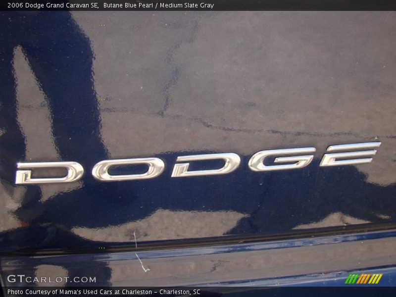 Butane Blue Pearl / Medium Slate Gray 2006 Dodge Grand Caravan SE