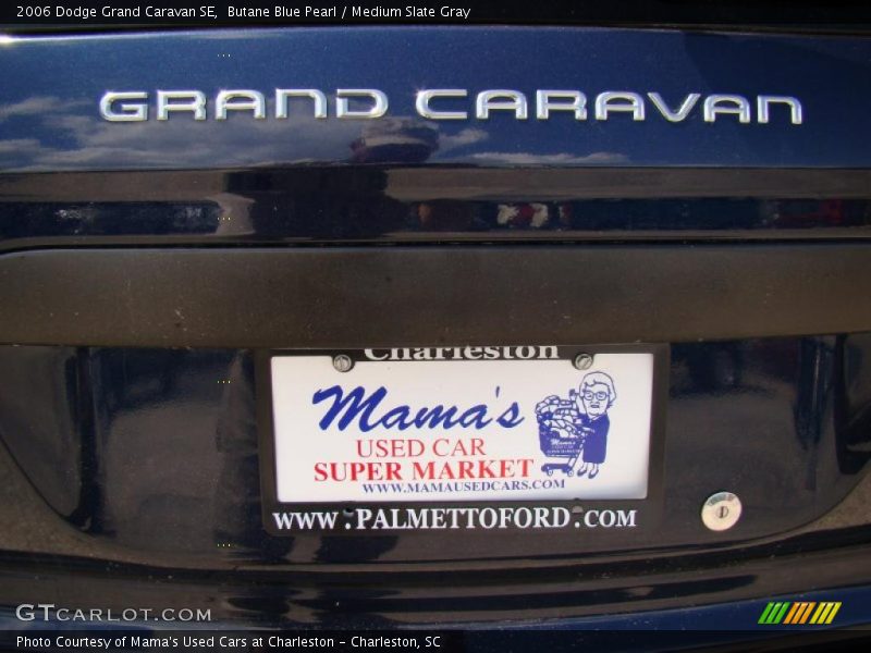 Butane Blue Pearl / Medium Slate Gray 2006 Dodge Grand Caravan SE