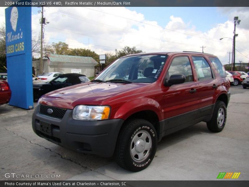 Redfire Metallic / Medium/Dark Flint 2004 Ford Escape XLS V6 4WD