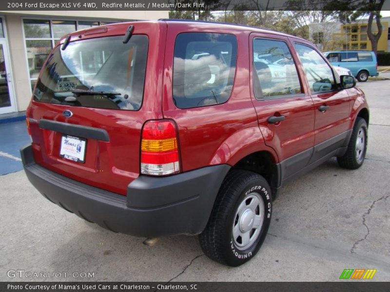Redfire Metallic / Medium/Dark Flint 2004 Ford Escape XLS V6 4WD