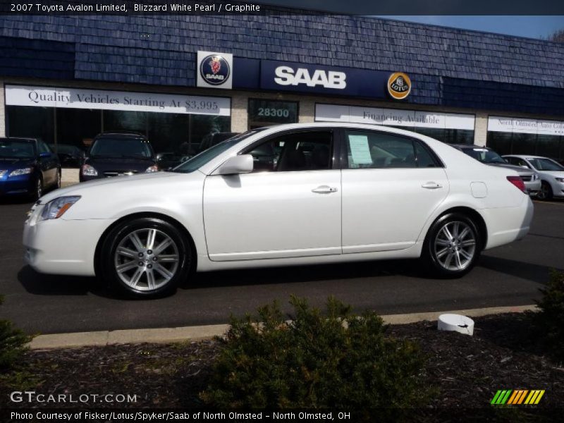 Blizzard White Pearl / Graphite 2007 Toyota Avalon Limited