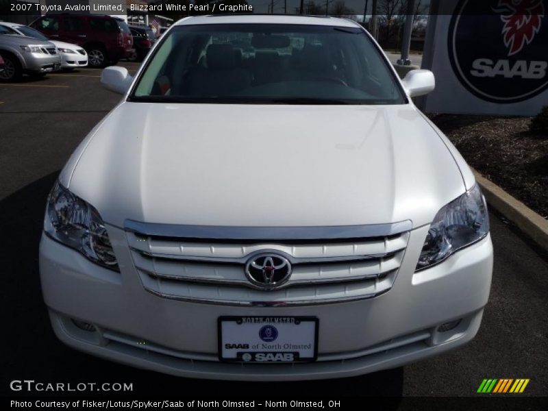 Blizzard White Pearl / Graphite 2007 Toyota Avalon Limited