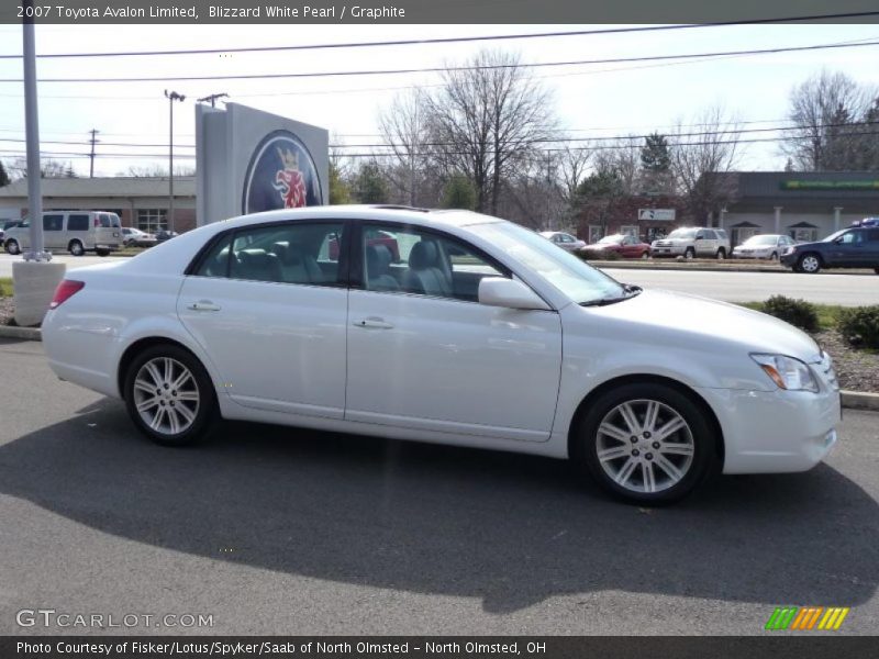 Blizzard White Pearl / Graphite 2007 Toyota Avalon Limited