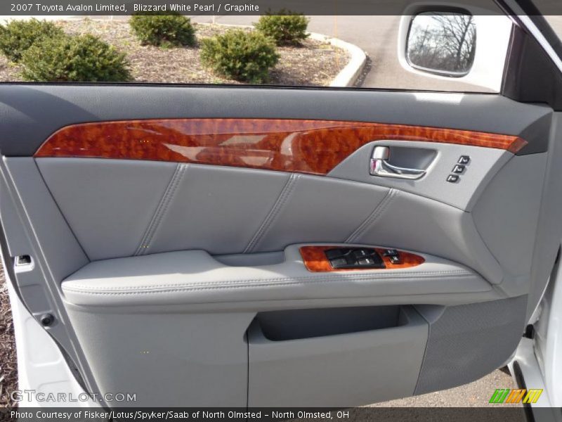 Blizzard White Pearl / Graphite 2007 Toyota Avalon Limited