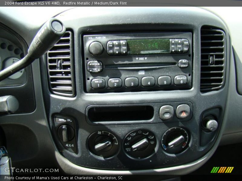 Redfire Metallic / Medium/Dark Flint 2004 Ford Escape XLS V6 4WD