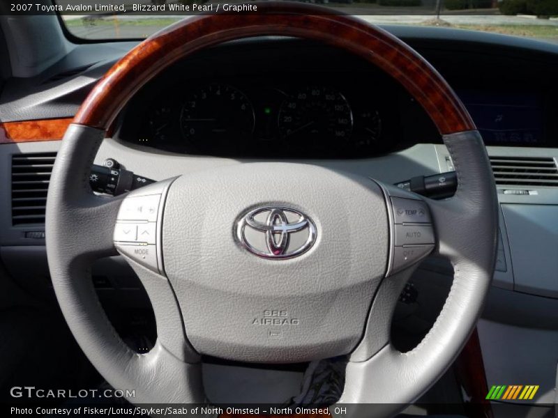 Blizzard White Pearl / Graphite 2007 Toyota Avalon Limited