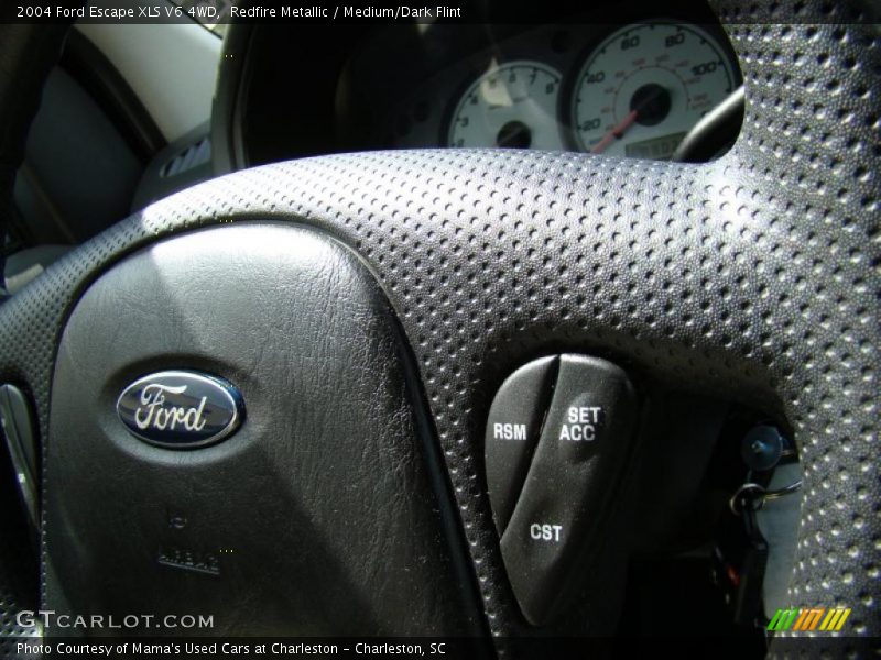 Redfire Metallic / Medium/Dark Flint 2004 Ford Escape XLS V6 4WD