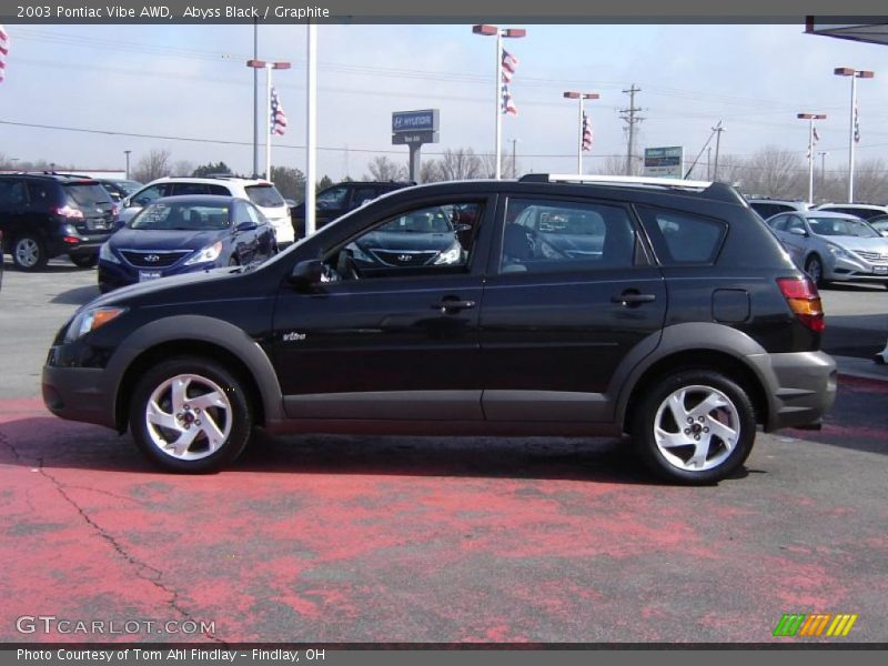 Abyss Black / Graphite 2003 Pontiac Vibe AWD