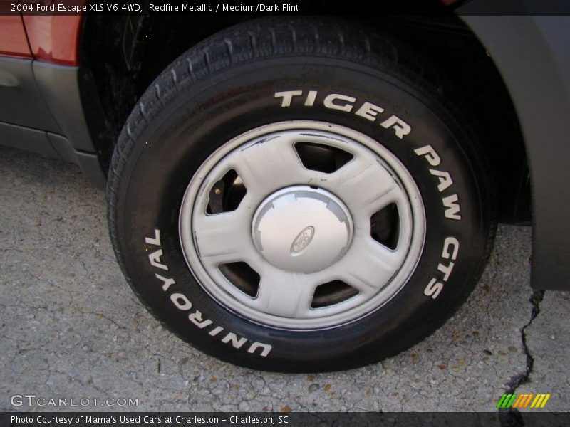 Redfire Metallic / Medium/Dark Flint 2004 Ford Escape XLS V6 4WD