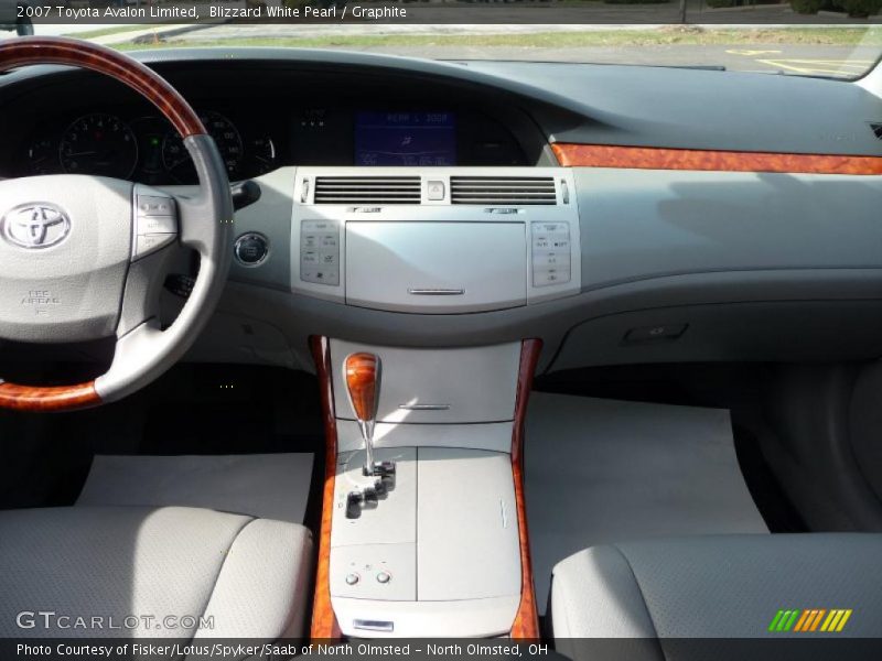 Blizzard White Pearl / Graphite 2007 Toyota Avalon Limited