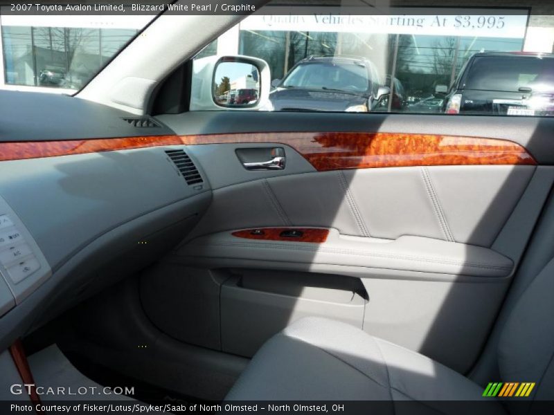 Blizzard White Pearl / Graphite 2007 Toyota Avalon Limited