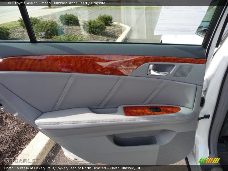Blizzard White Pearl / Graphite 2007 Toyota Avalon Limited