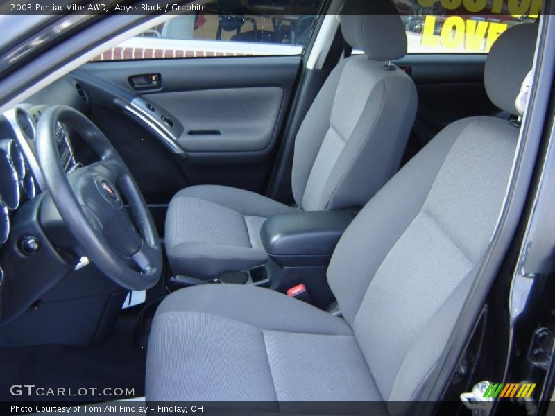 Abyss Black / Graphite 2003 Pontiac Vibe AWD