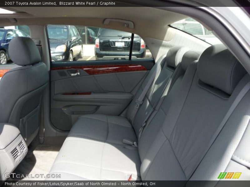 Blizzard White Pearl / Graphite 2007 Toyota Avalon Limited