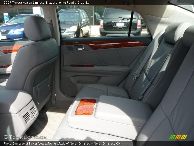 Blizzard White Pearl / Graphite 2007 Toyota Avalon Limited