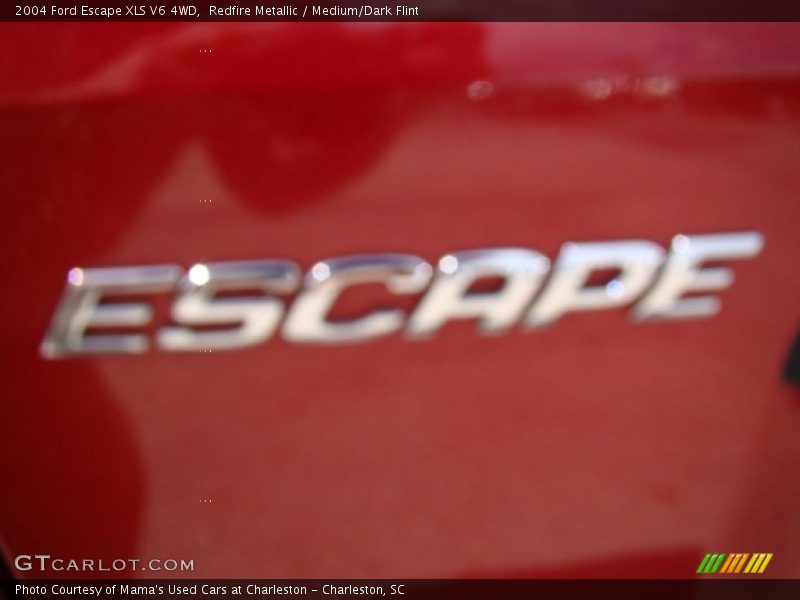Redfire Metallic / Medium/Dark Flint 2004 Ford Escape XLS V6 4WD