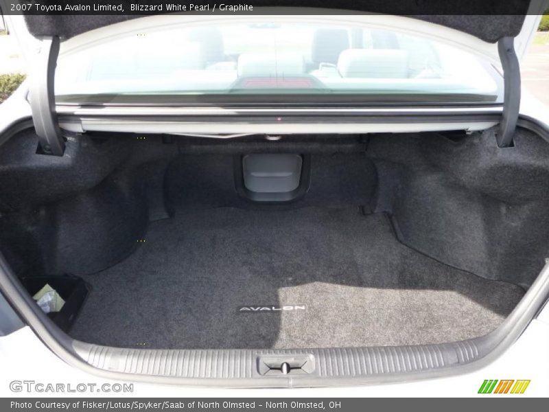 Blizzard White Pearl / Graphite 2007 Toyota Avalon Limited