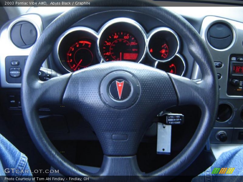 Abyss Black / Graphite 2003 Pontiac Vibe AWD