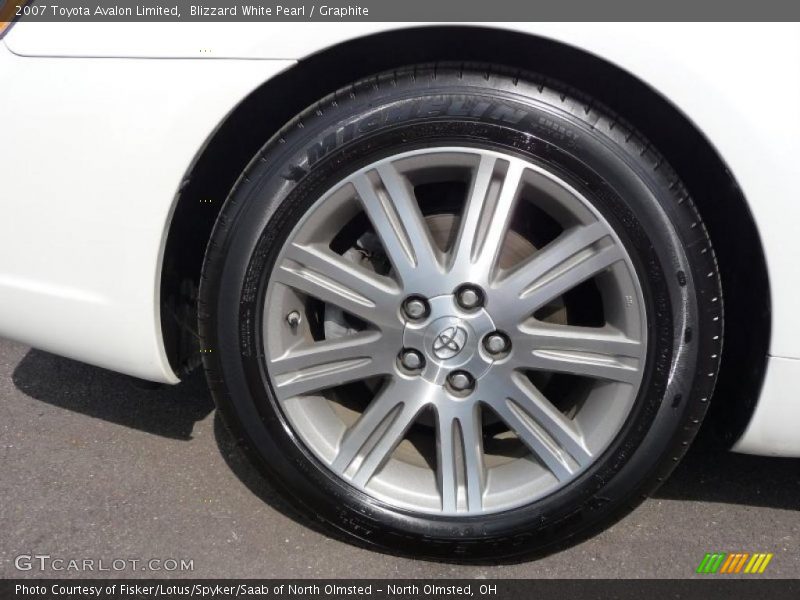 Blizzard White Pearl / Graphite 2007 Toyota Avalon Limited