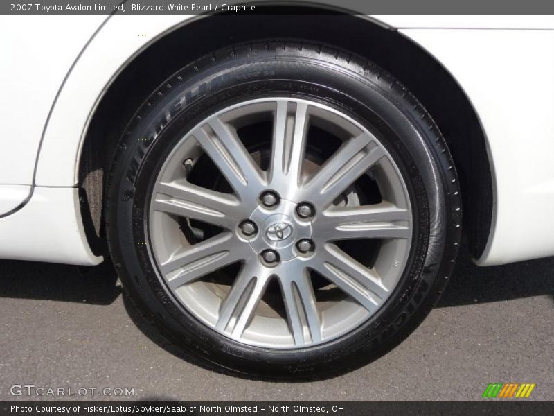 Blizzard White Pearl / Graphite 2007 Toyota Avalon Limited