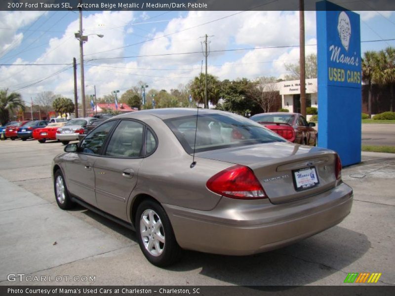 Arizona Beige Metallic / Medium/Dark Pebble 2007 Ford Taurus SEL