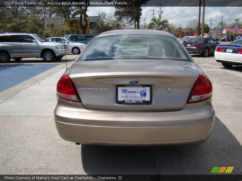 Arizona Beige Metallic / Medium/Dark Pebble 2007 Ford Taurus SEL