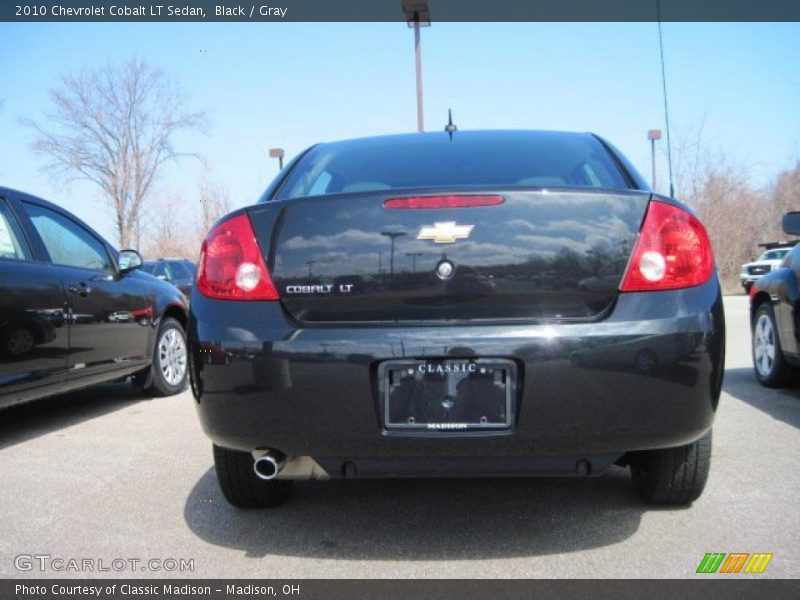 Black / Gray 2010 Chevrolet Cobalt LT Sedan