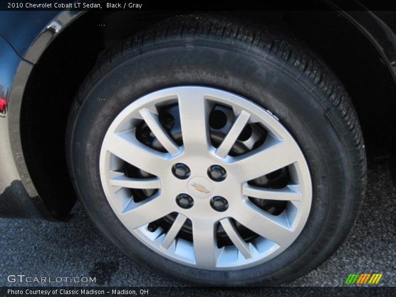 Black / Gray 2010 Chevrolet Cobalt LT Sedan