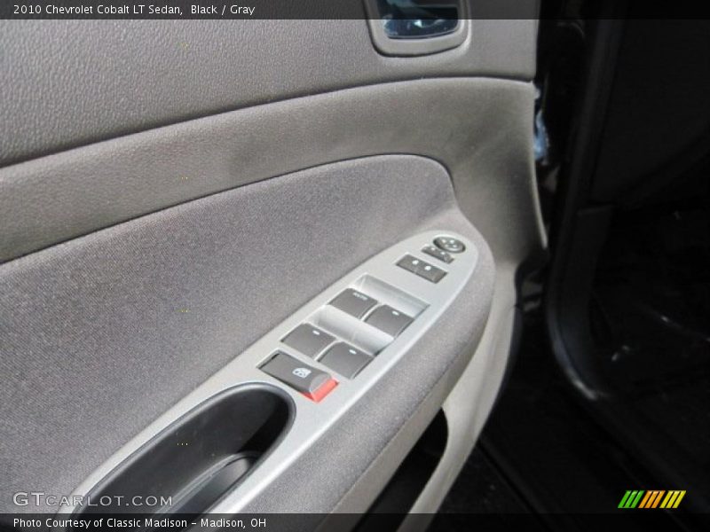 Black / Gray 2010 Chevrolet Cobalt LT Sedan
