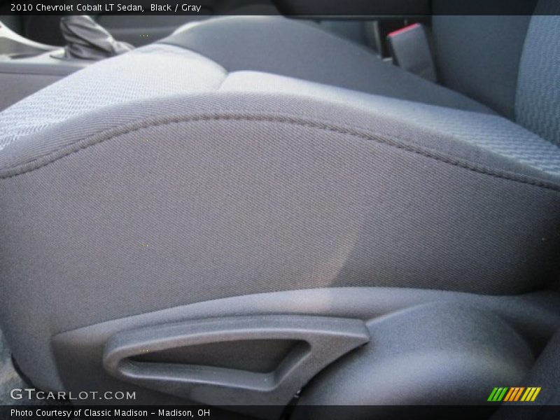 Black / Gray 2010 Chevrolet Cobalt LT Sedan