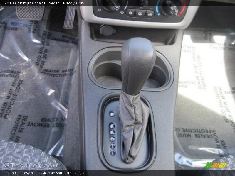 Black / Gray 2010 Chevrolet Cobalt LT Sedan