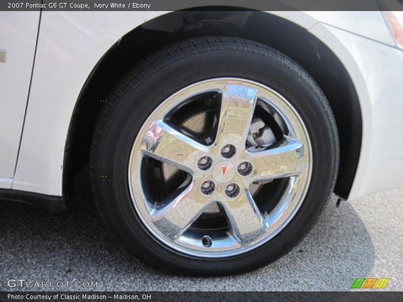 Ivory White / Ebony 2007 Pontiac G6 GT Coupe