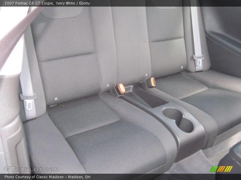 Ivory White / Ebony 2007 Pontiac G6 GT Coupe