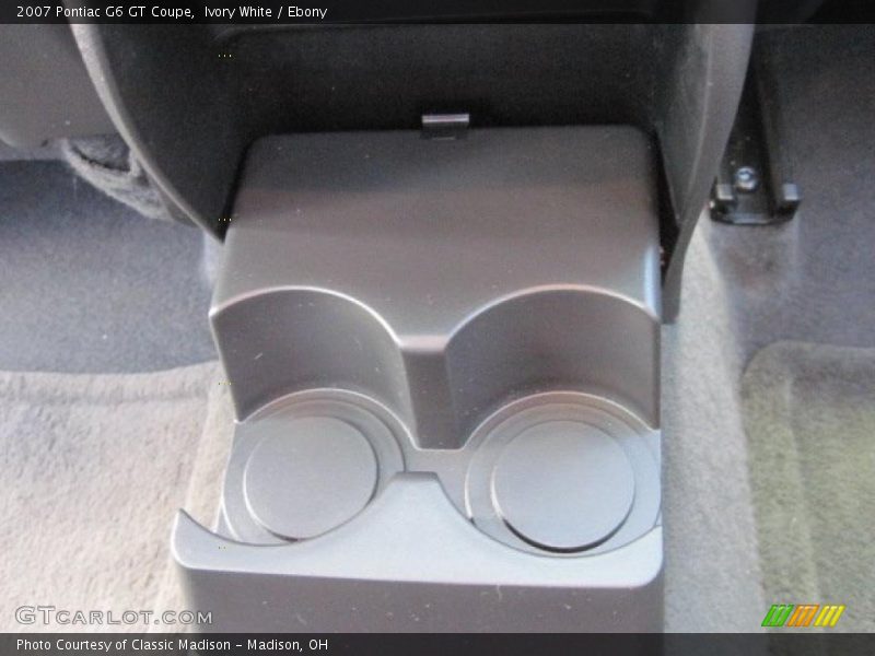 Ivory White / Ebony 2007 Pontiac G6 GT Coupe