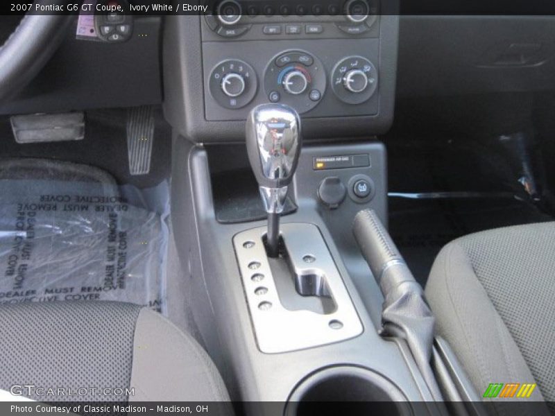 Ivory White / Ebony 2007 Pontiac G6 GT Coupe