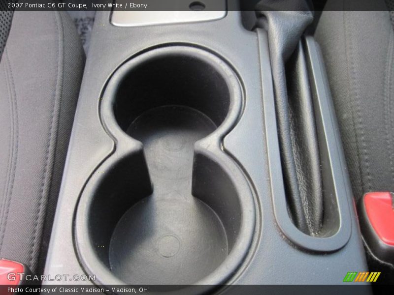 Ivory White / Ebony 2007 Pontiac G6 GT Coupe