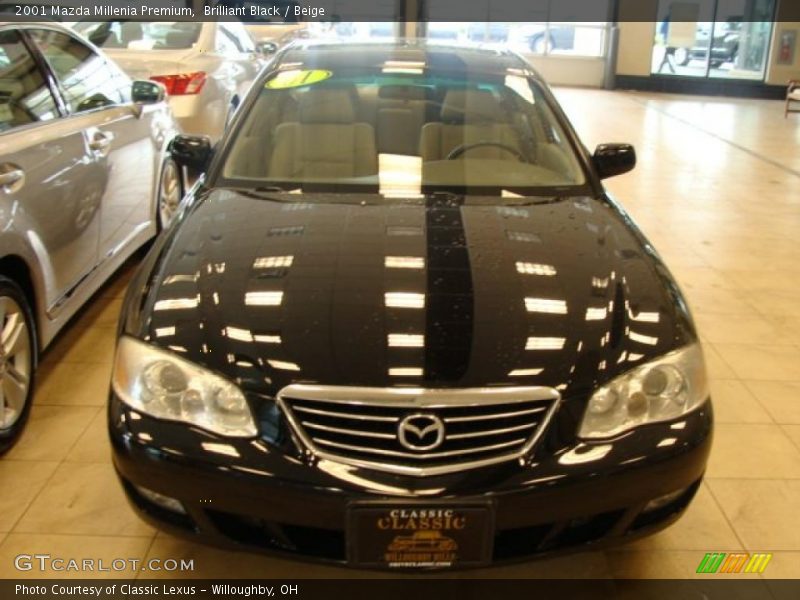 Brilliant Black / Beige 2001 Mazda Millenia Premium