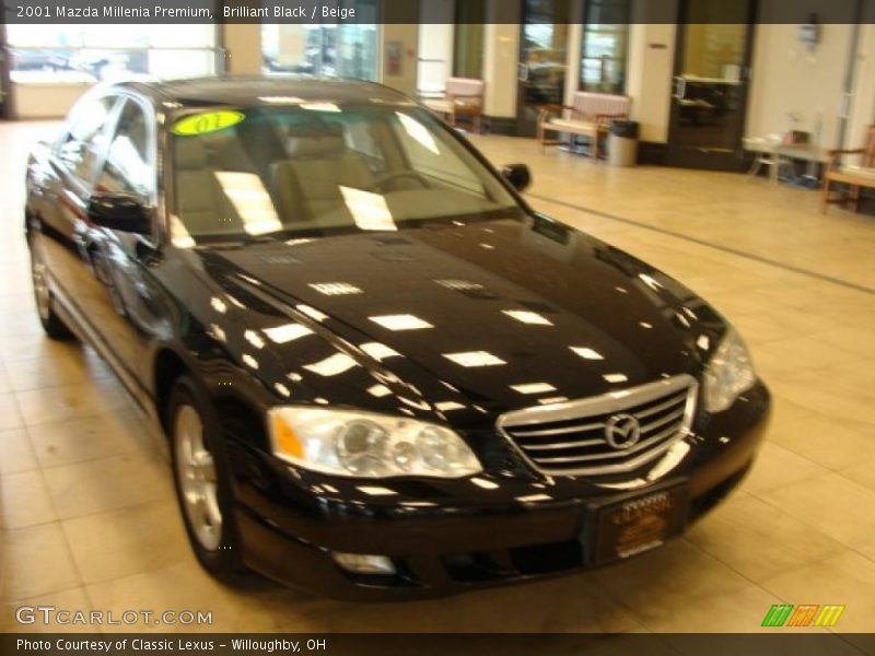 Brilliant Black / Beige 2001 Mazda Millenia Premium