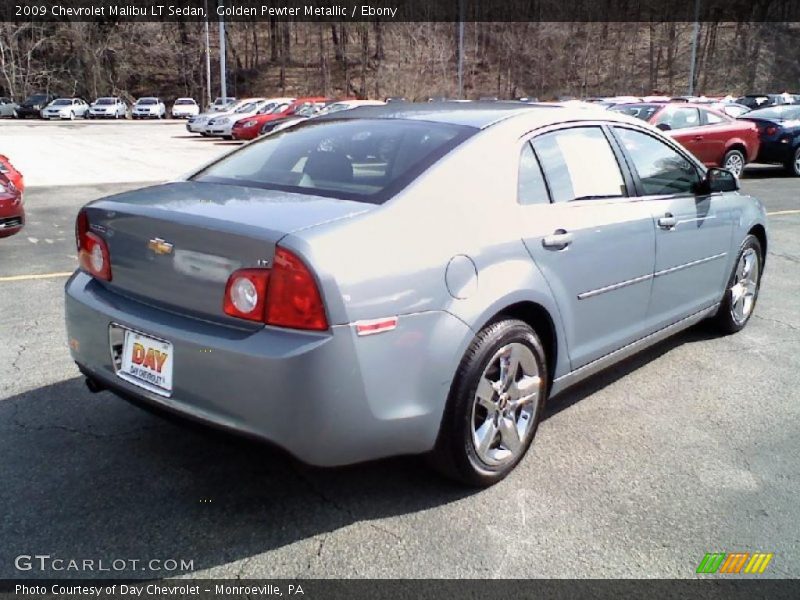 Golden Pewter Metallic / Ebony 2009 Chevrolet Malibu LT Sedan