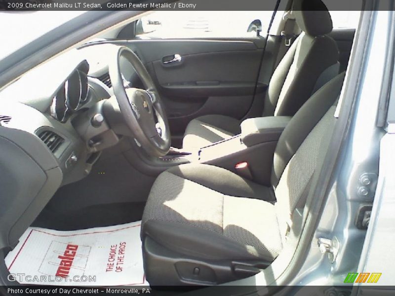 Golden Pewter Metallic / Ebony 2009 Chevrolet Malibu LT Sedan