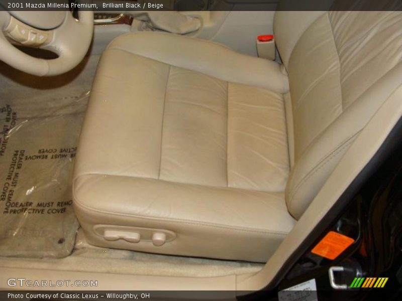 Brilliant Black / Beige 2001 Mazda Millenia Premium